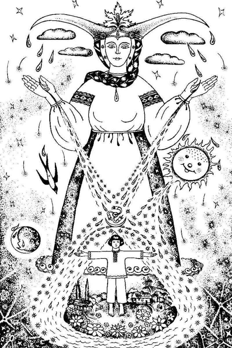 *** Dana Дана Диана Дайна Дойна - Богиня Мать-Вода Стихия Чандра Сома Природа ***