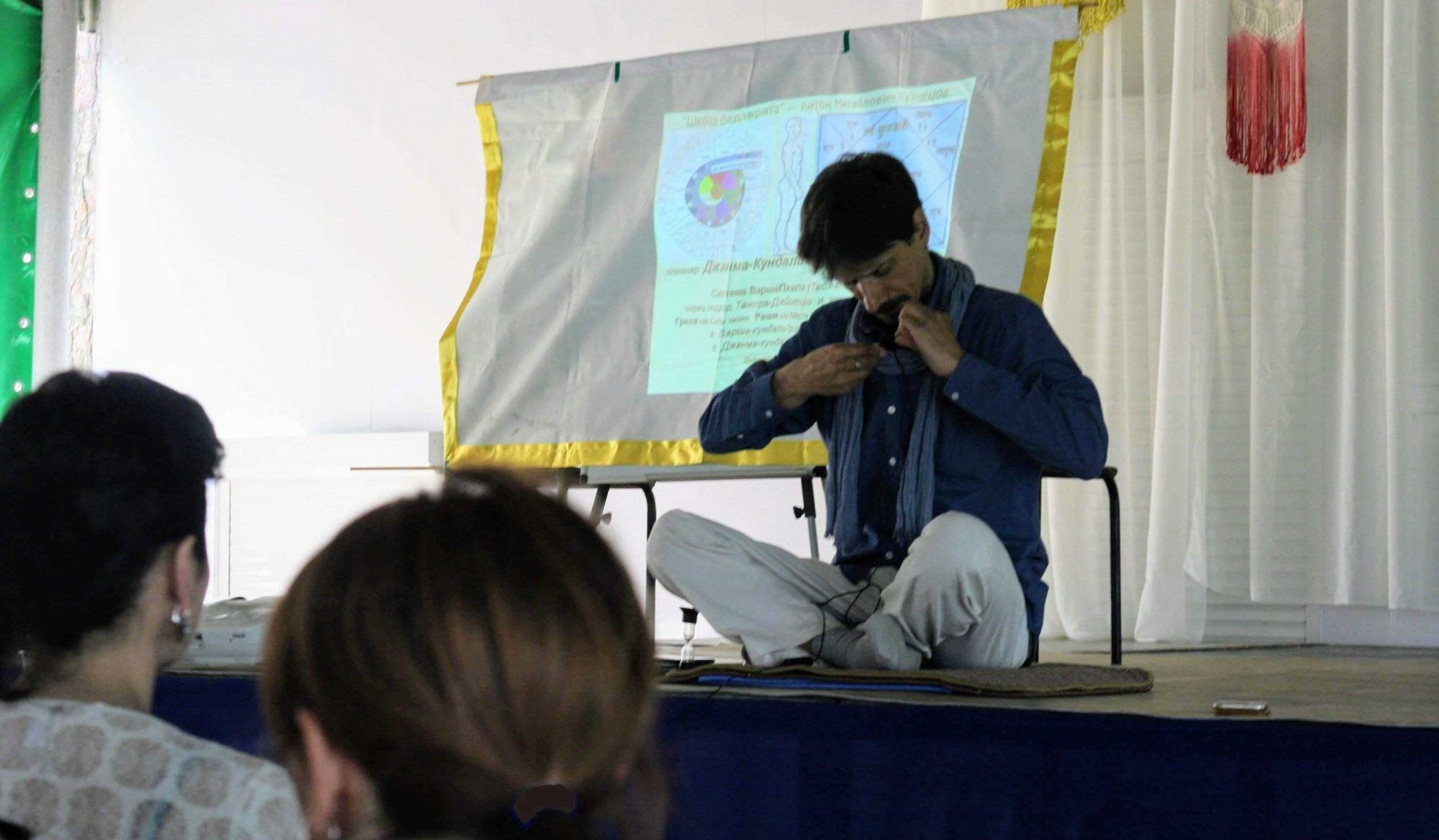 *** Антон Михайлович Кузнецов — семинар і выступления — фестиваль «ДжйотіФест 2019» — фото ***