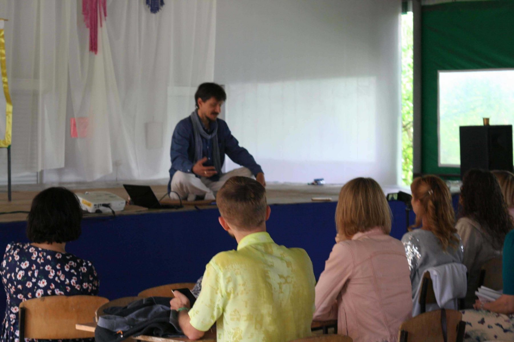 *** Антон Михайлович Кузнецов — семинар і выступления — фестиваль «ДжйотіФест 2019» — фото ***