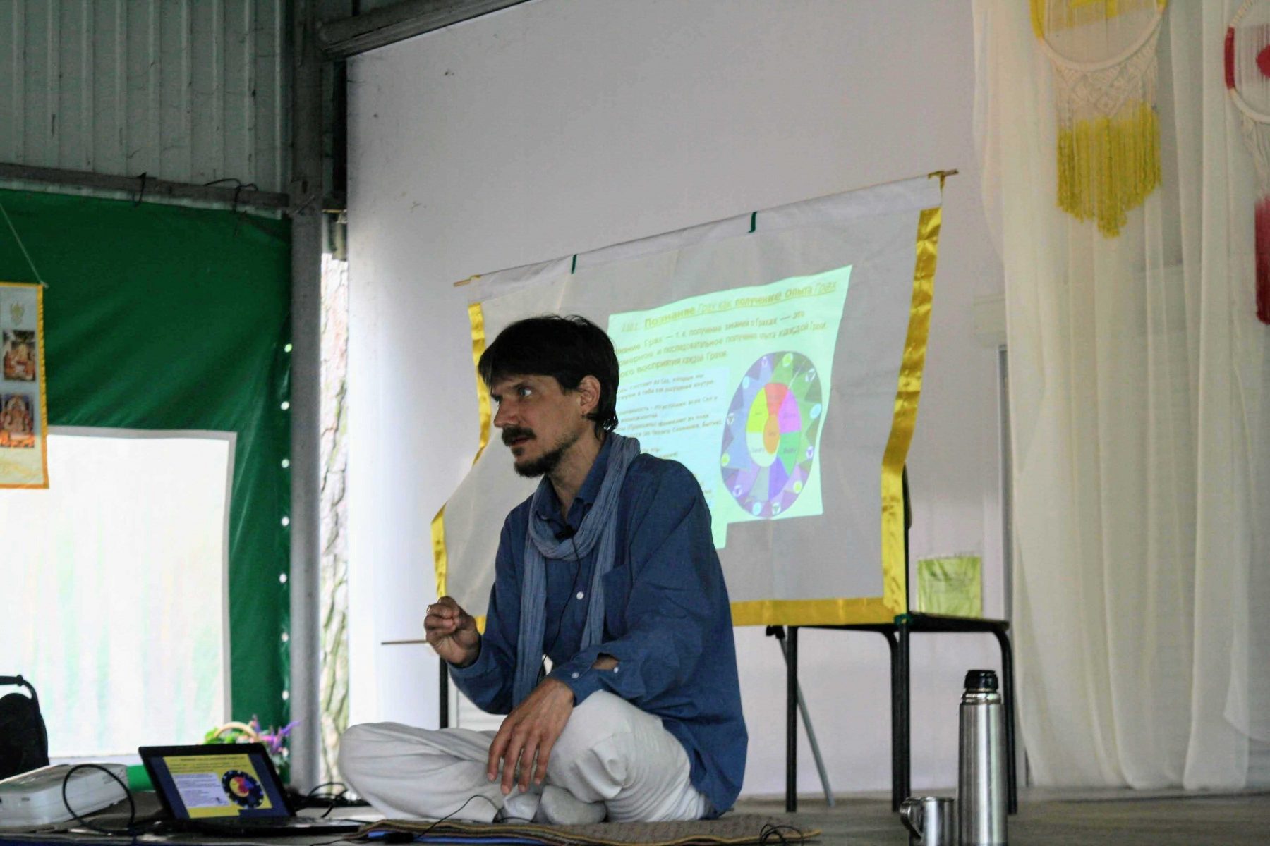 *** Антон Михайлович Кузнецов — семинар і выступления — фестиваль «ДжйотіФест 2019» — фото ***