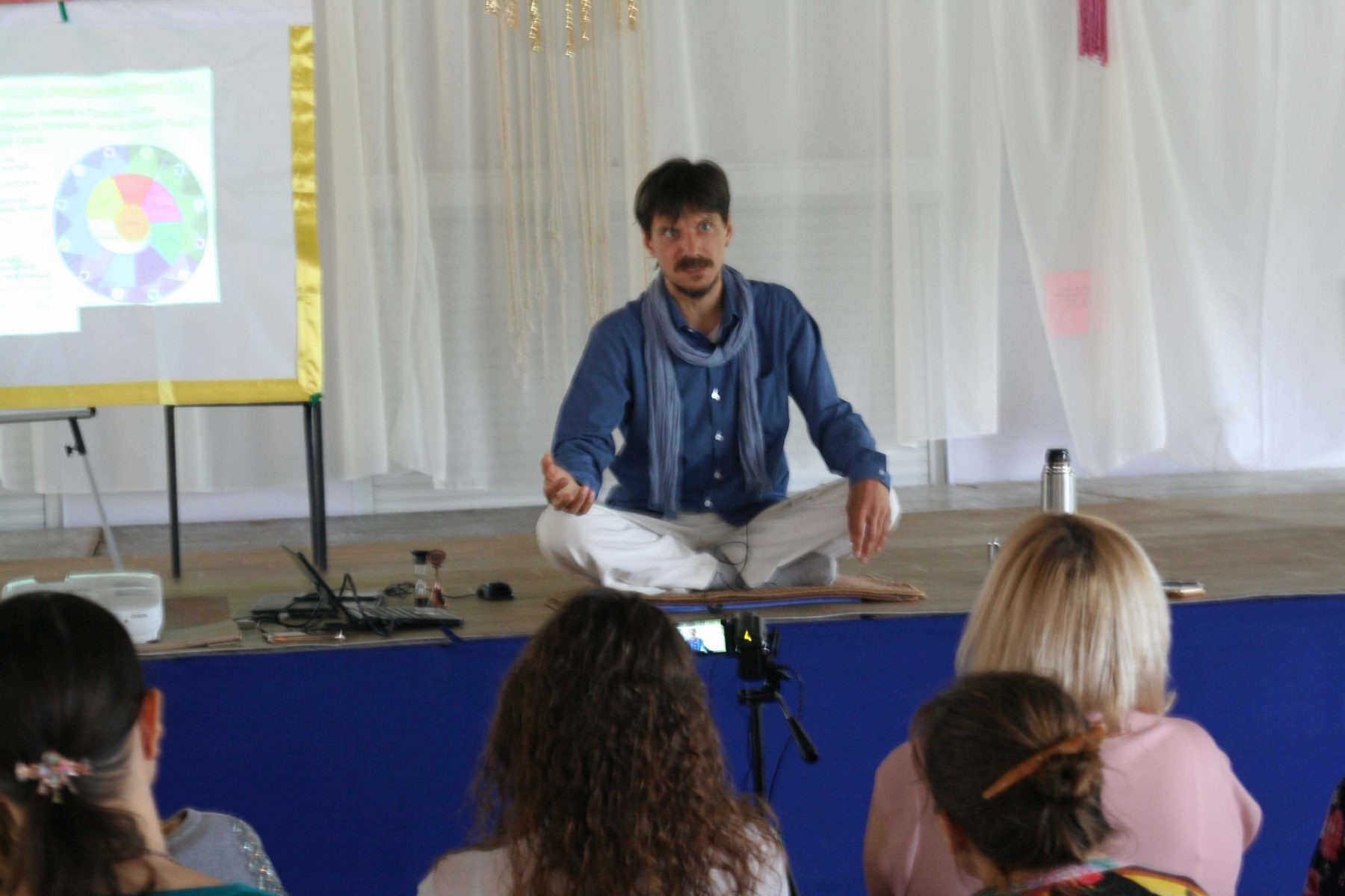 *** Антон Михайлович Кузнецов — семинар і выступления — фестиваль «ДжйотіФест 2019» — фото ***