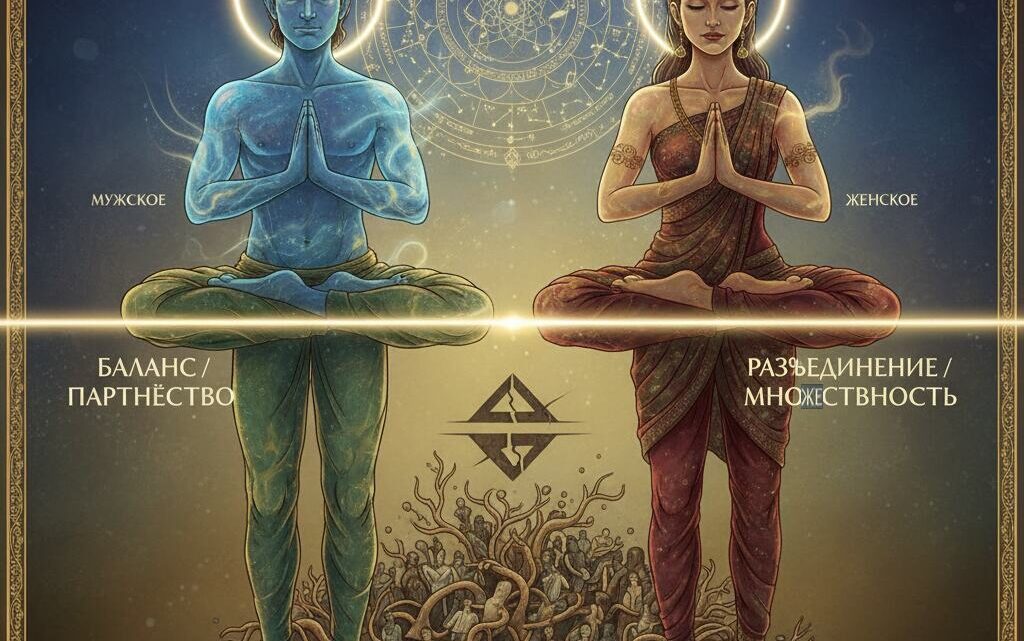 « Взаимоотношения мужчины и женщины – Гармония единство целостность vs Баланс партнёрство »