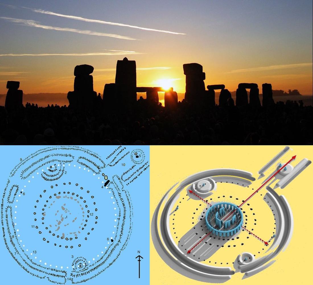 *** Стоунхендж Англия — солнечная обсерватория знаний о солнцестояниях и равноденствиях и храм почитания Солнца ***
